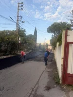 ترقيع الجور في طرقات البلدة